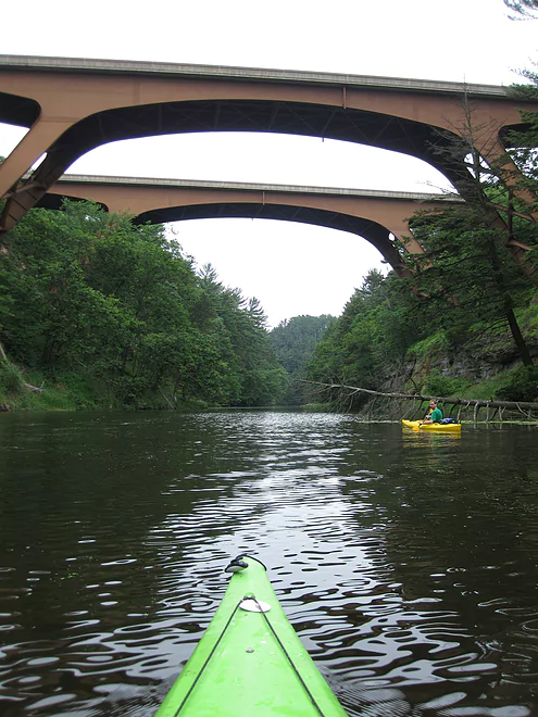 canoe trip wisconsin