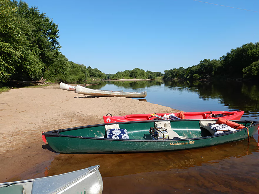 canoe trip wisconsin